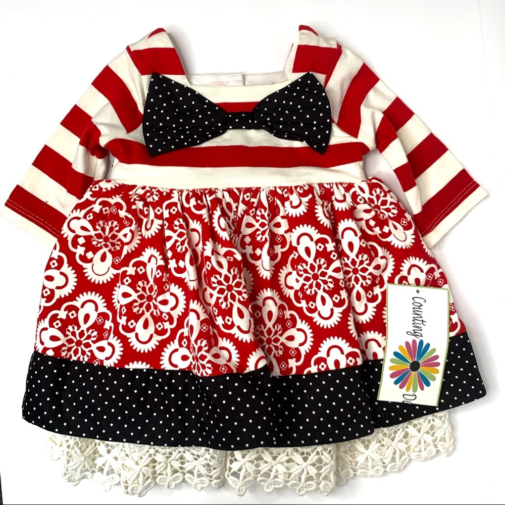 Counting Daisies Toddler’s Dress Size 12 M…